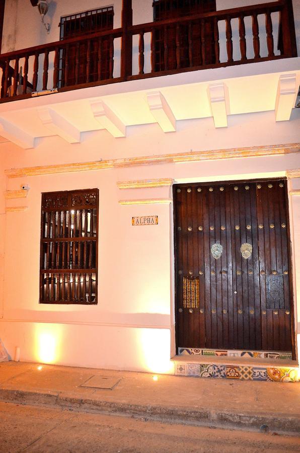 Hotel Casa Alpha Cartagena Exterior foto